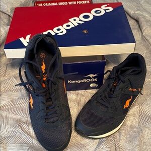 KangaROOS Men's Navy Sneakers